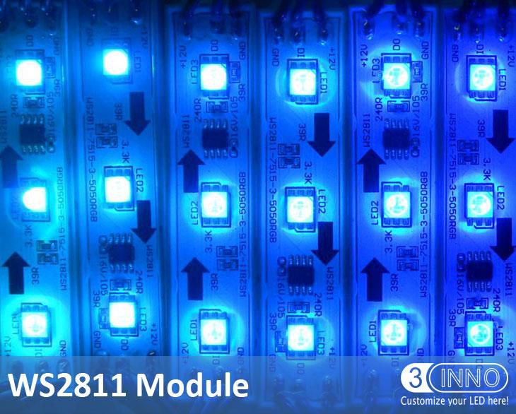 WS2811 LED-Modul (75x15mm)