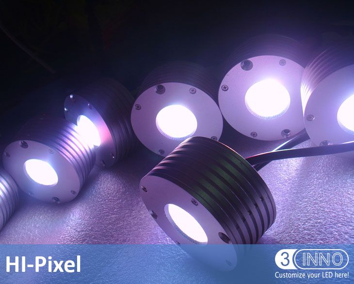 80mm DMX High-Power LED-Pixel