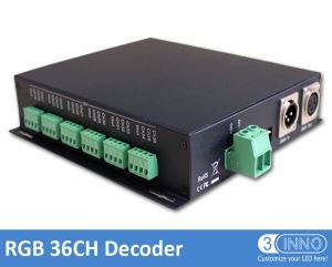 DMX 512 Decoder 36 Kanäle PWM Decoder RGB Decoder 36 Kanal Dmx Decoder WS2811 Decoder